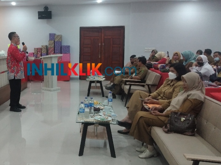 Kepala Diskop dan UKM Inhil Hadiri RAT KPRI Husada Tembilahan