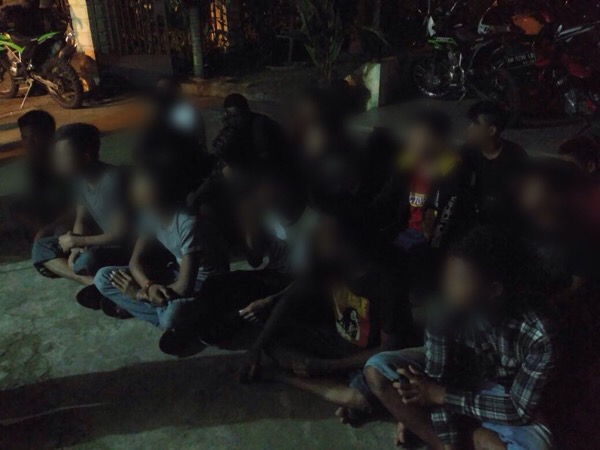 Razia Geng Motor, Kodim 0314/Inhil Amankan 18 ABG