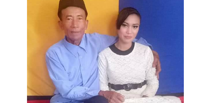Bermodalkan Rp300 Ribu, Kakek 60 Tahun Ini Sukses Nikahi Perawan Cantik