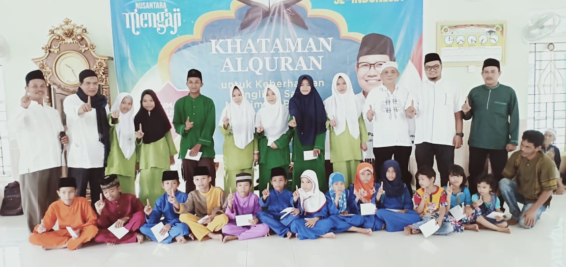 PKB Inhil Gelar Nusantara Mengaji Di Ponpes Miftahul Huda