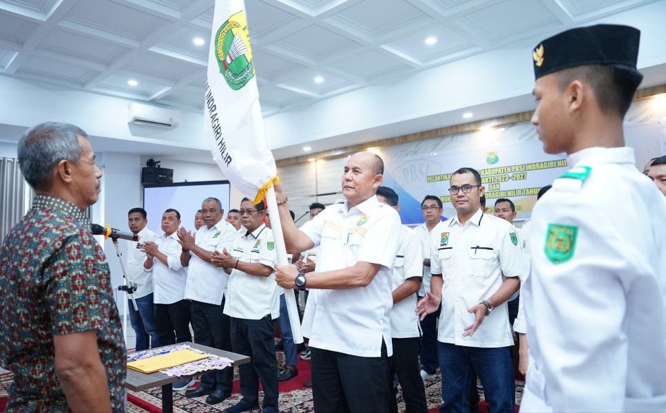 Pengkab PBSI Inhil 2023-2027 Resmi Dilantik