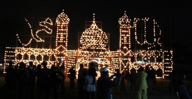 Festival Lampu Colok Bengkalis Perebutkan Hadiah Jutaan Rupiah