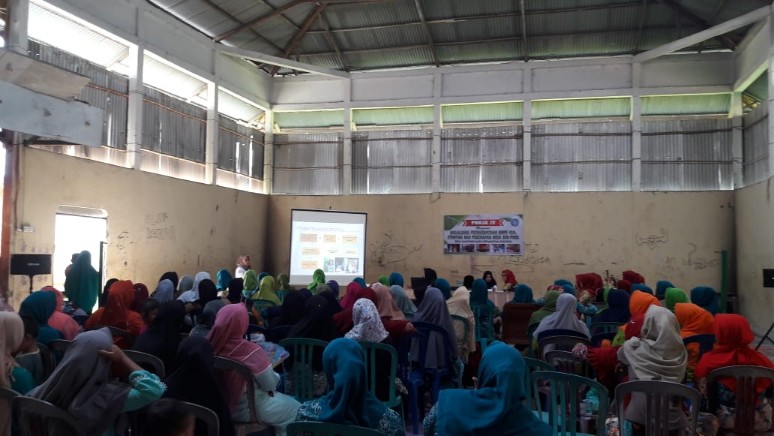 Pustu Desa Kampung Baru, Inhil Selenggarakan Sosialisasi Pemberdayaan Buku KIA