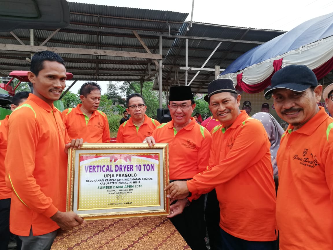 Bupati Komitmen Pertahankan Predikat Kabupaten Inhil Sebagai Lumbung Padi Riau