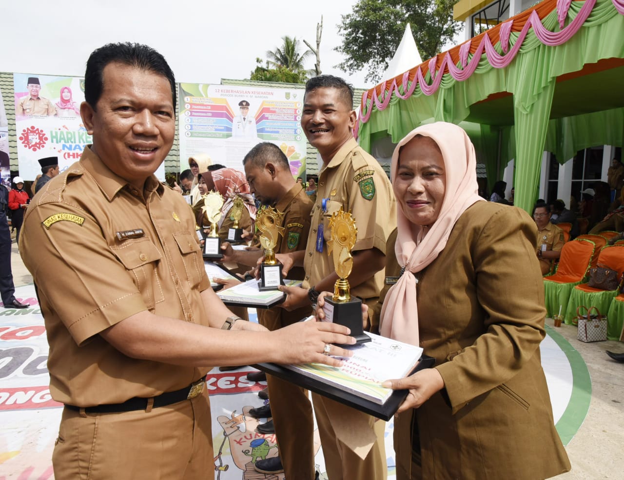 Puncak Peringatan HKN Ke-54, Dinkes Inhil Gelar Acara Ramah Tamah