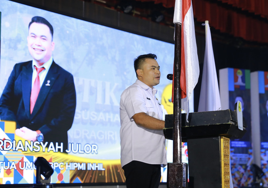 Kembali Dipercaya Kementrian Investasi, HIPMI Berikan Penilaian Baik Terhadap Kinerja DPMPTSP Inhil