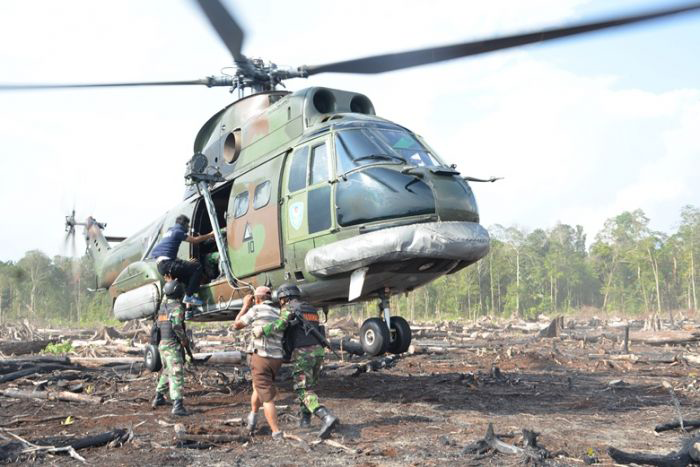Cegah Karhutla, BNPB Tambah Helikopter Bom Air