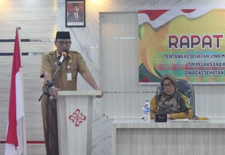 Dinkes Inhil Gelar Rakor Kesehatan Jiwa Masyarakat dan TPKJM