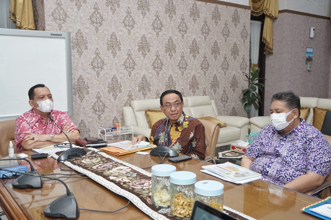 Gesa Pembangunan Sektor Perhubungan, Bupati HM Wardan Kunjungi Kementerian Perhubungan