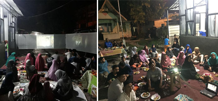 Tak Sanggup Mengundang Langsung, Jamaah Musala Ini hanya Bisa Gelar Nobar Ceramah UAS