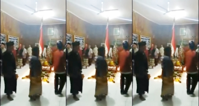 Video Ritual Aliran Sesat, Shalawat Nabi Muhammad Diganti Pancasila