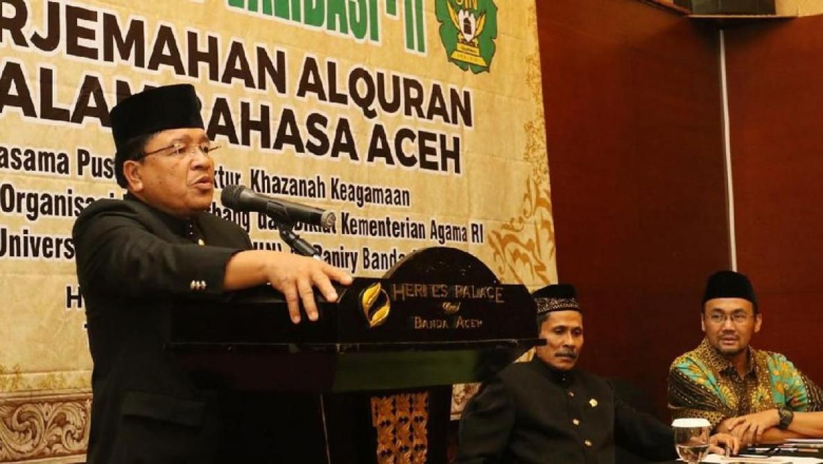 Kemenag dan UIN Kerja Sama Buat Terjemahan Alquran ke Bahasa Aceh