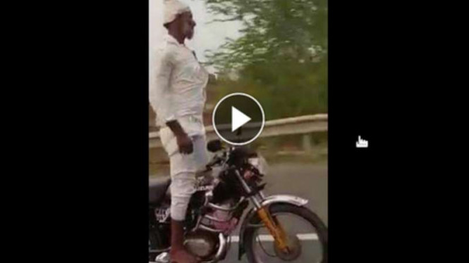 Aksi Freestyle Tingkat Dewa, Tak Kalah dari 'Jokowi', Lihat Videonya...