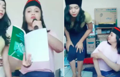 Karena Video Tik Tok Salat, Dua Wanita Cantik Ini Panen Hujatan