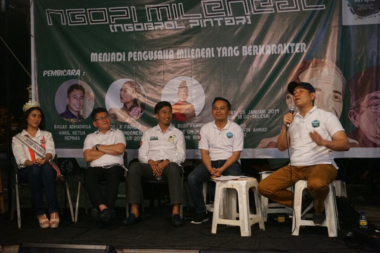 Semangat Generasi Milenial  Sambut REPNAS Jokowi-Maaruf