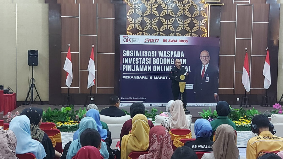 OJK Riau Kembali Sosialisasikan Bahaya Investasi Bodong dan Pinjol