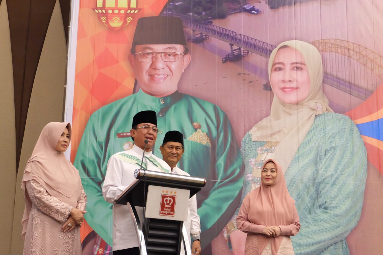 Bupati dan Wabup Teguhkan Azam Membangun Inhil Lebih Baik