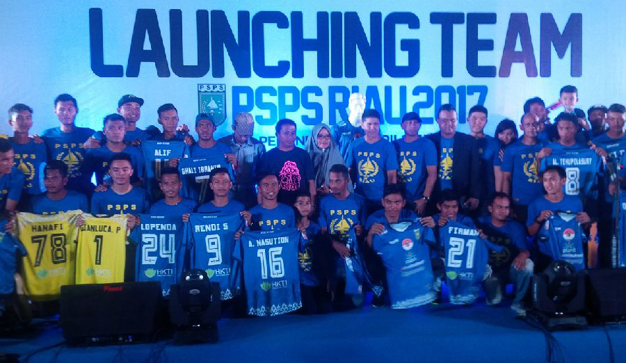 PSPS Pekanbaru Perkenalkan Skuad Resmi Liga 2 Indonesia