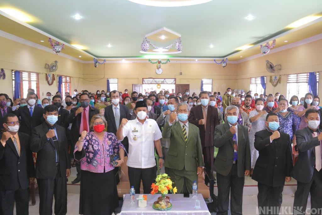 Wabup Sergai Hadiri Perayaan Natal di Pantai Cermin