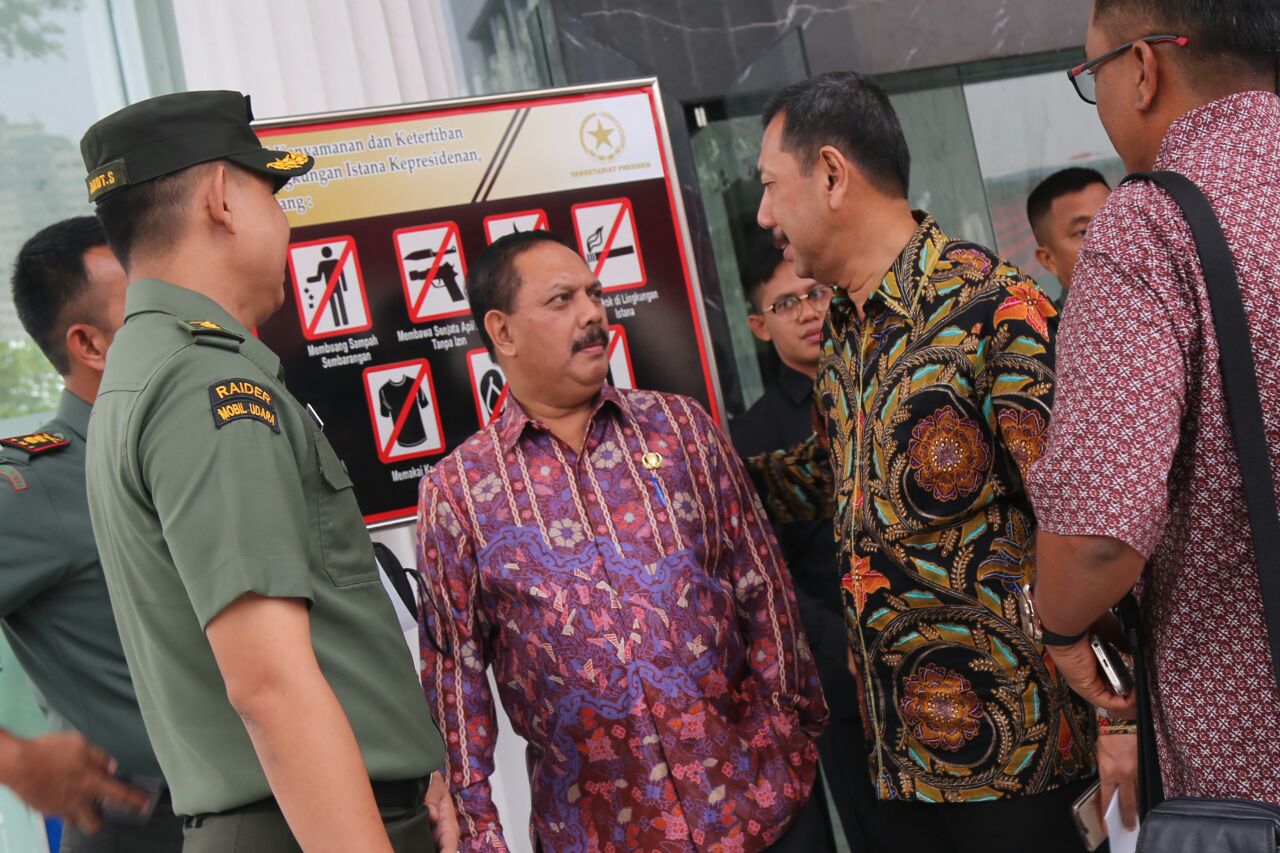 Sekda Inhil Hadiri Rakornas Pengendalian Karhutla Di Istana Negara