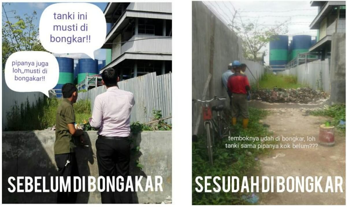 PT IBP Hancurkan Tembok Pembatas, Dugaan Serobot Aset Pemko Dumai Mulai Terungkap