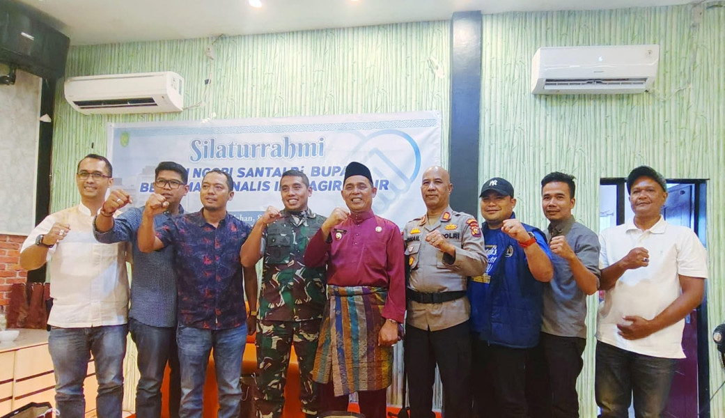 Pj Bupati Temu Ramah Bersama Jurnalis Inhil
