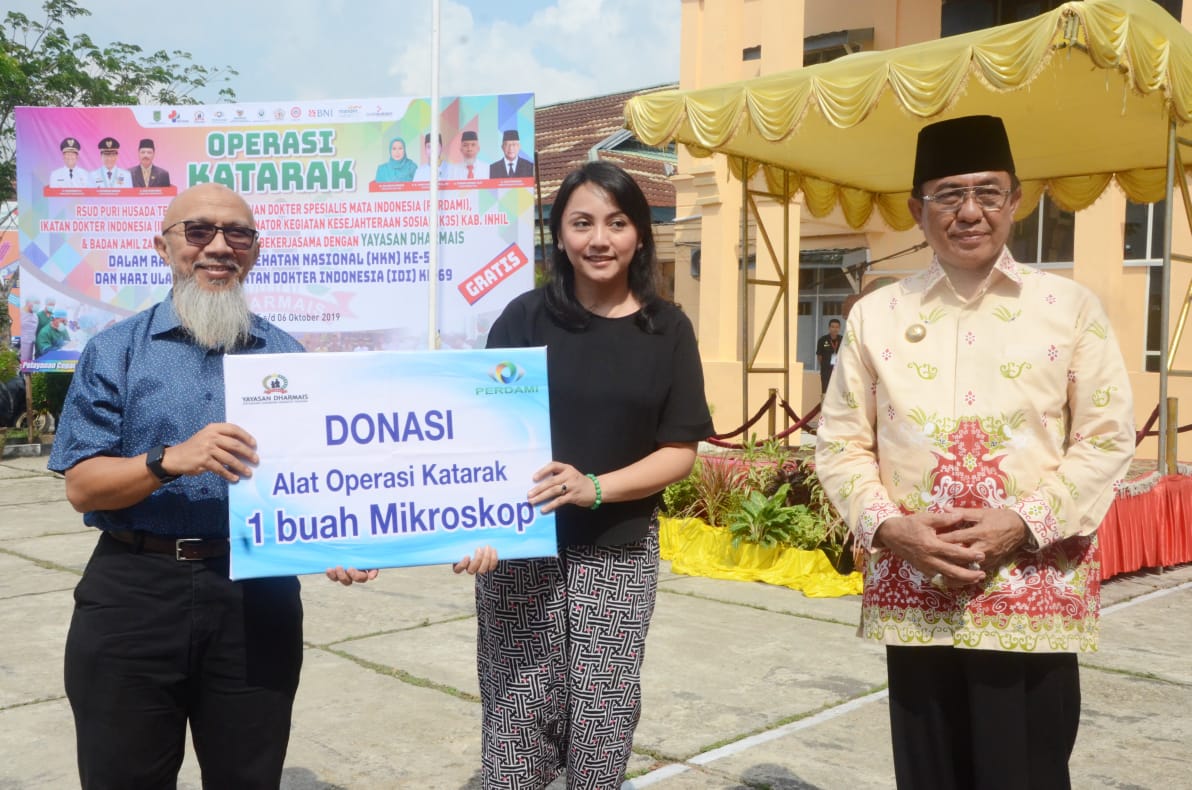 RSUD Puri Husada Laksamana Operasi Katarak Sebanyak 237 Pasien
