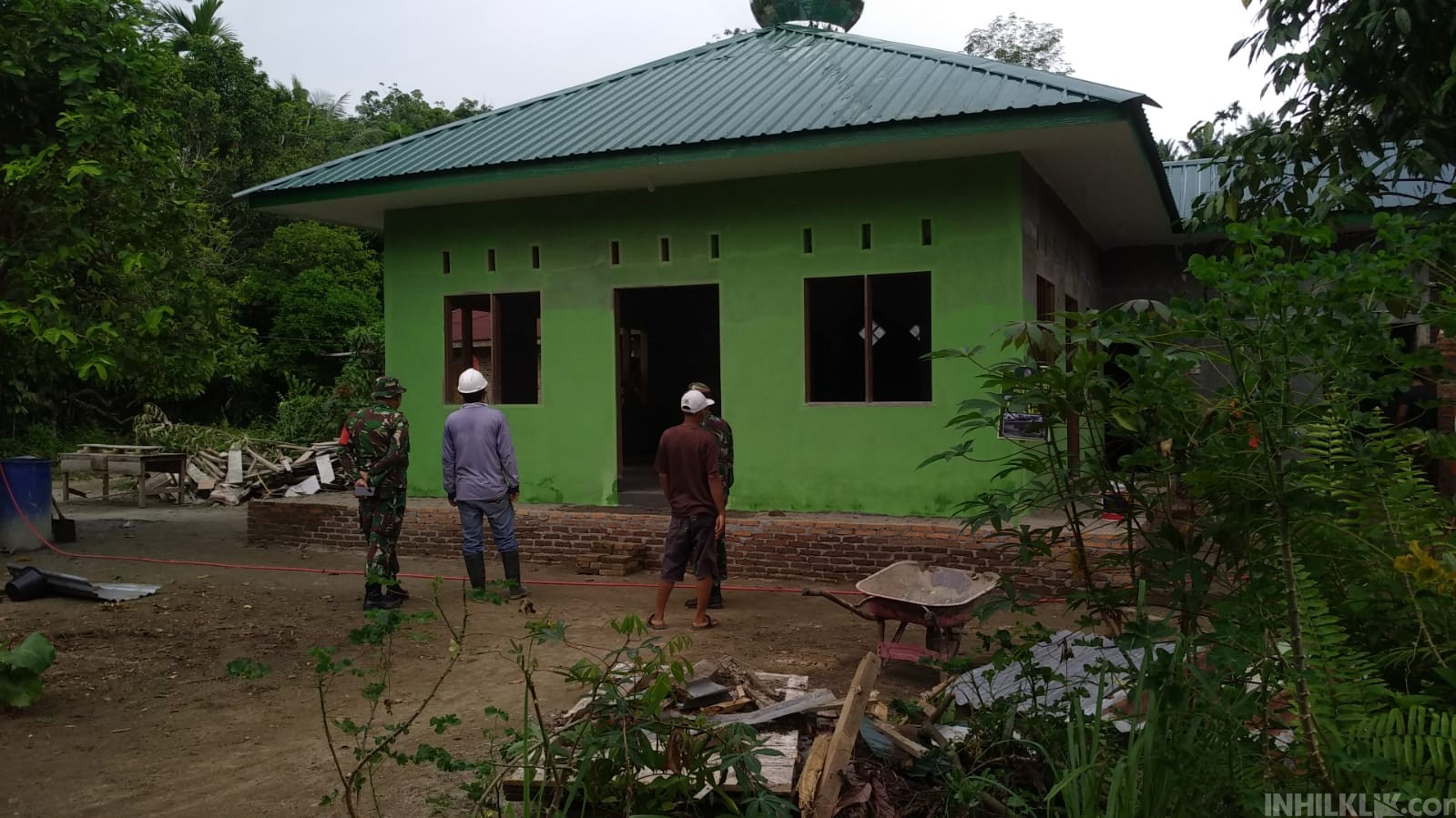 Renovasi Masjid Al Muttaqin, Satgas TMMD 111 Kodim DS: Kerjaan Lancar, Pahala Dapat