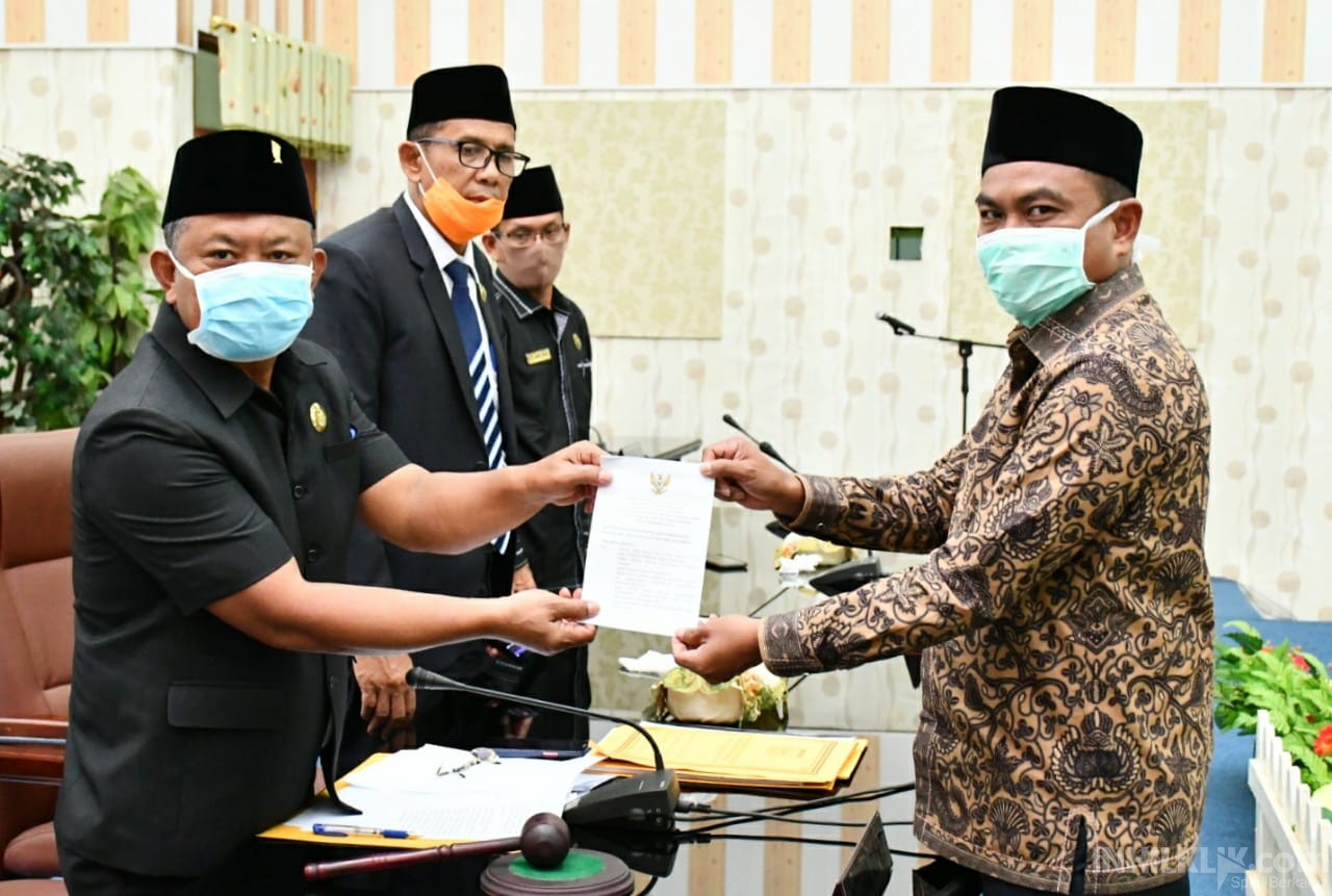 Paripurna DPRD Sergai Bahas Laporan Hasil Reses Masa Persidangan I 2020 dan LKPJ Bupati T.A 2019