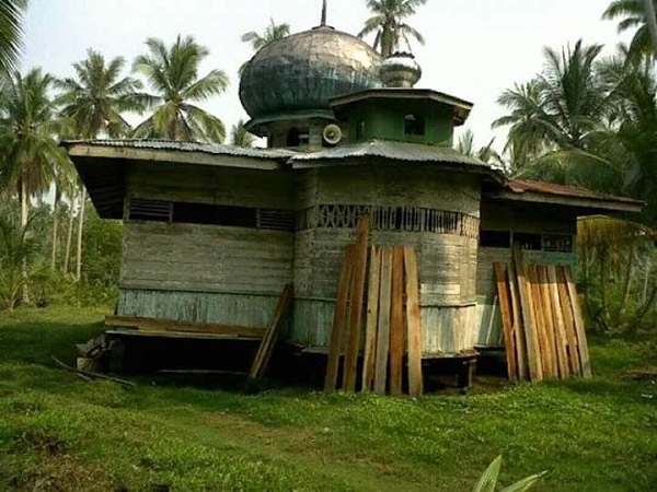 Camat Mandah Sebut Masjid Tua di Dusun Puleh Sudah Dianggarkan Renovasi