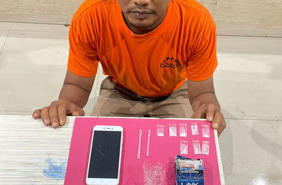 Pecandu Narkoba di Pekanbaru Jual Sabu Palsu, Usai Dicek Ternyata Isinya Tawas