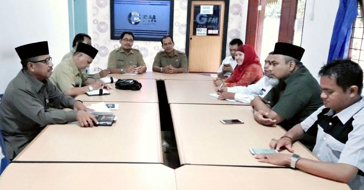 Diskominfo Terima Kunjungan KPU Inhil