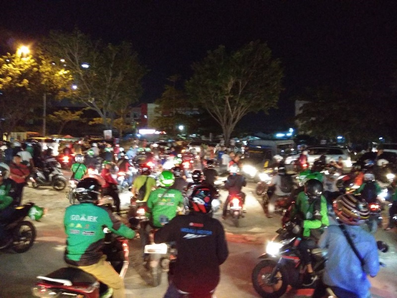 Pasca Bentrok, GoJek: Apa Kami Harus Berdarah-Darah Mencari Nafkah