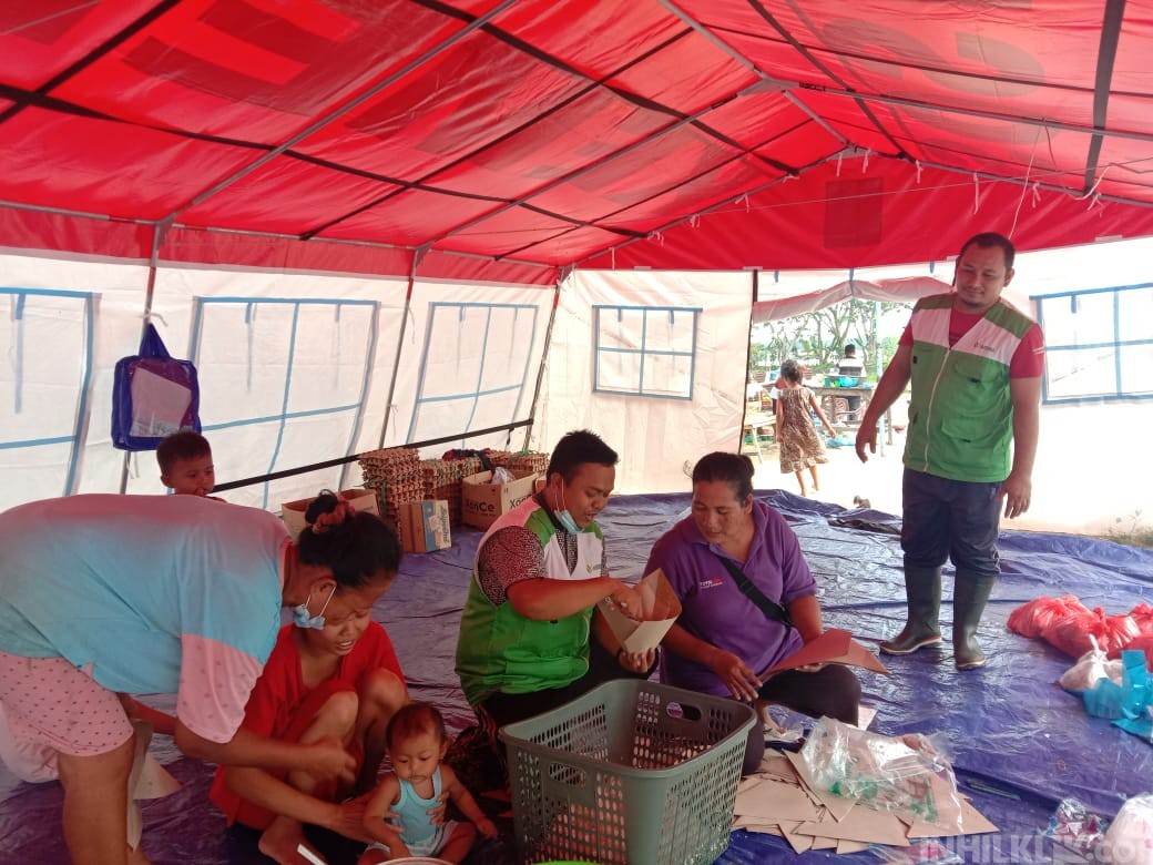 YAKESMA Sergai Salurkan Bantuan Untuk Korban Banjir di Sei Rampah Sekitarnya