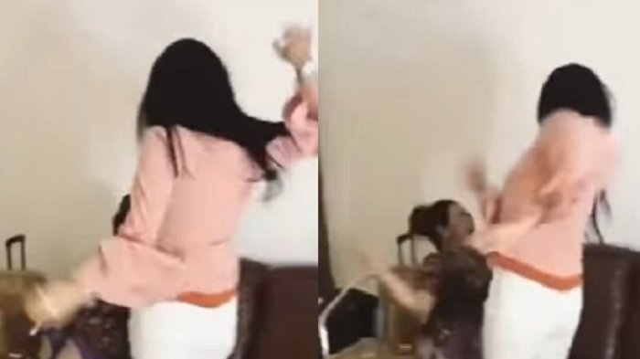 Syahrini Ngamuk dan Tampar Soimah Terekam Kamera