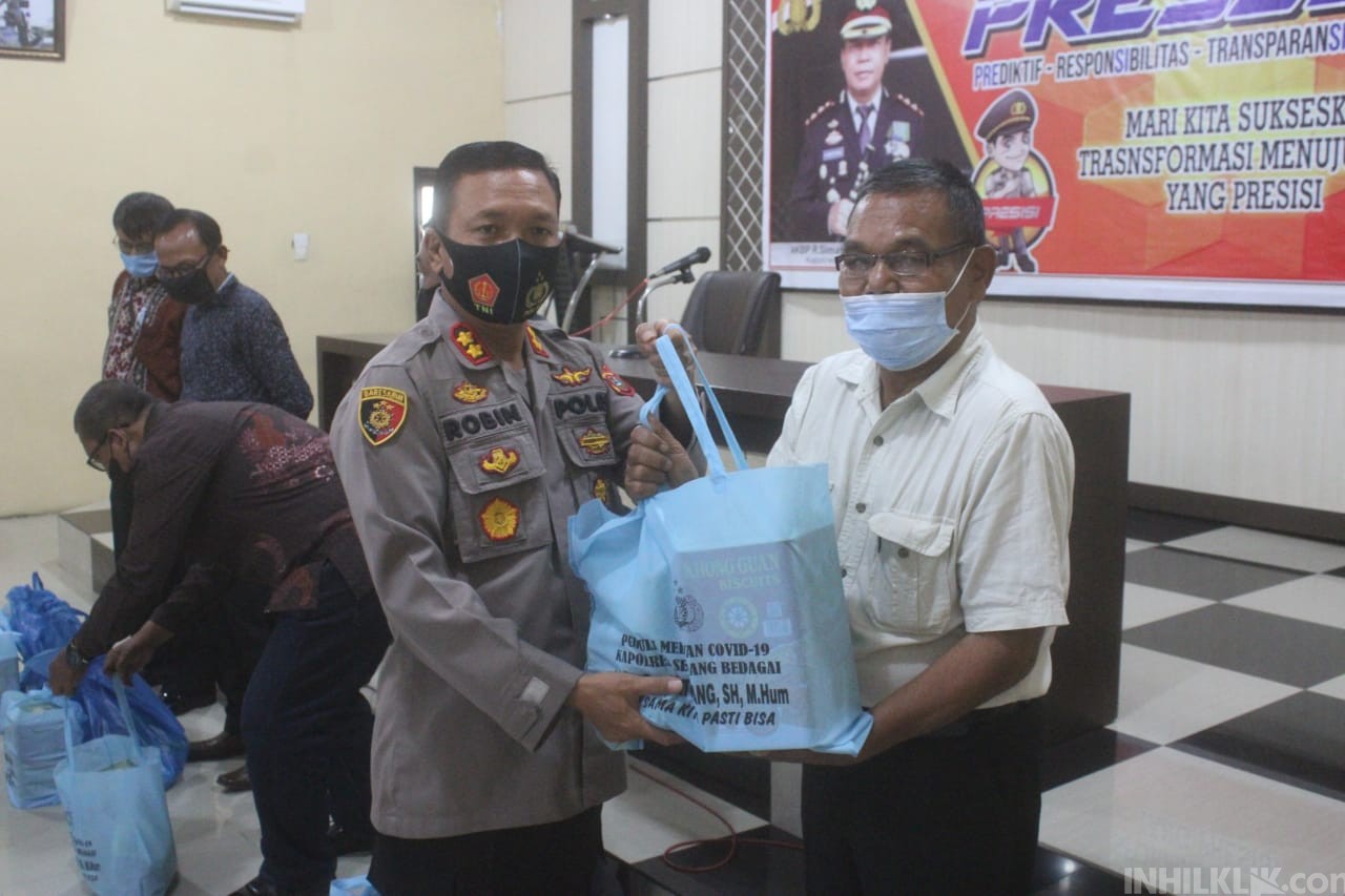 Kapolres Sergai Ikuti Zoom Meeting Musyawarah Daerah Ke-V PP Polri Daerah Sumatera Utara