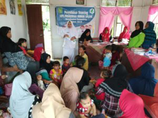 Puskesmas Sungai Salak Gelar Penyuluhan Stunting