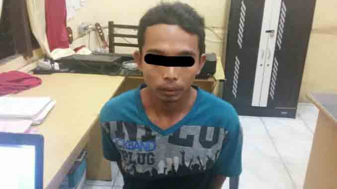 Sial !! Lagi Transaksi Rupanya Polisi, Pria ini Langsung Dibekuk Polsek Dolmas