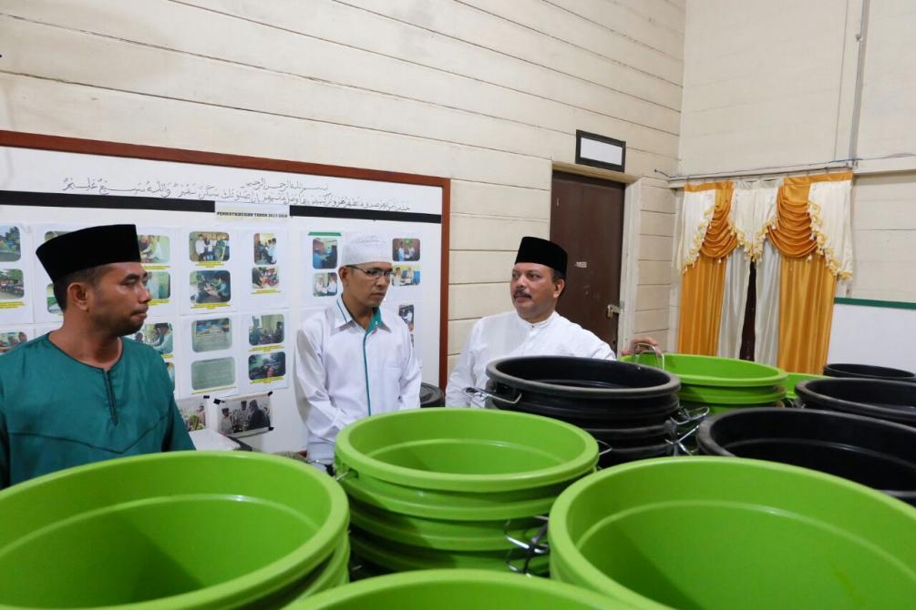 Sekda Kunjungi Kantor BAZNas Inhil Tinjau Kesiapan Zakat