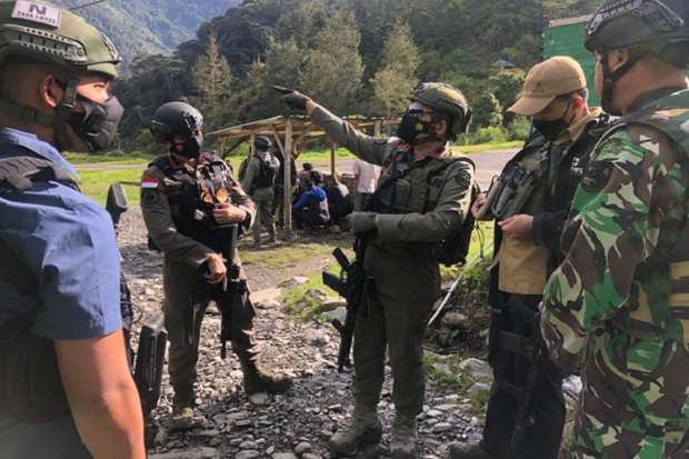 Presiden Jokowi Perintahkan Buru OPM, Pasukan Elite TNI-Polri Bersiaga di Beoga Kabupaten Puncak