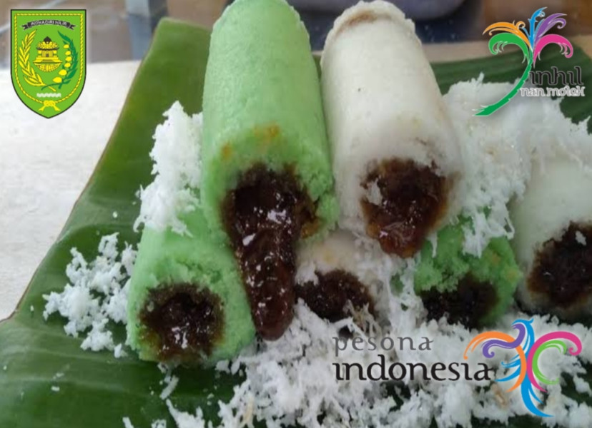 Jajanan Legendaris Putu Bambu di Tembilahan Masih Ramai Pembeli