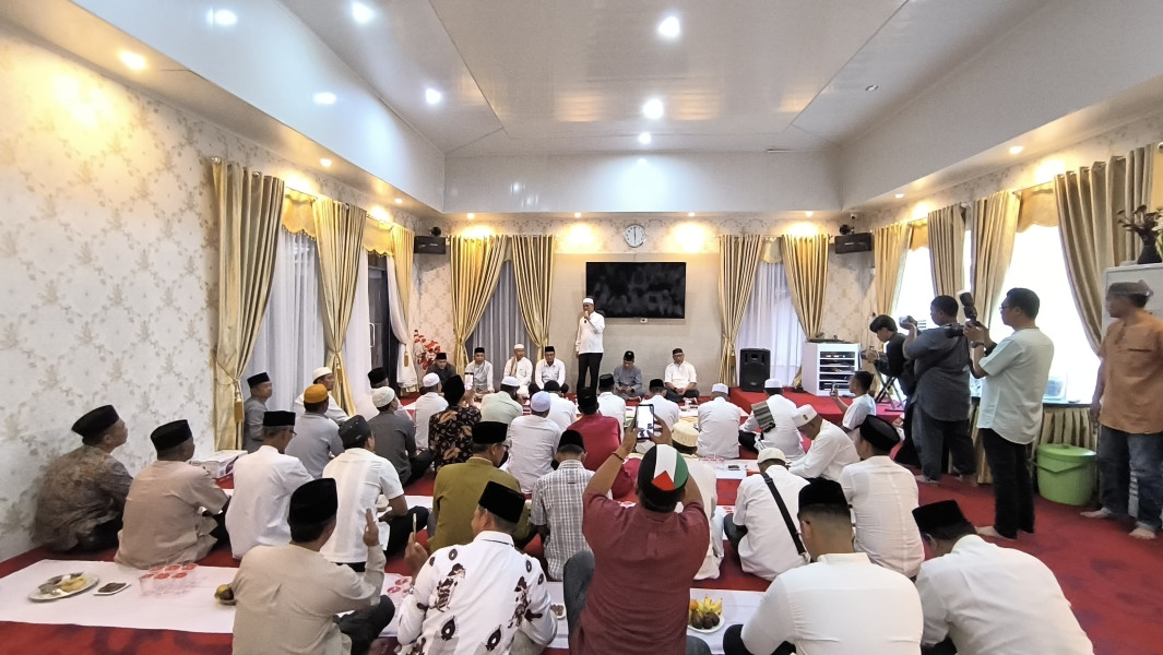 Bupati Indragiri Hilir Gelar Silaturahmi dan Buka Bersama Forkopimda di Kediaman