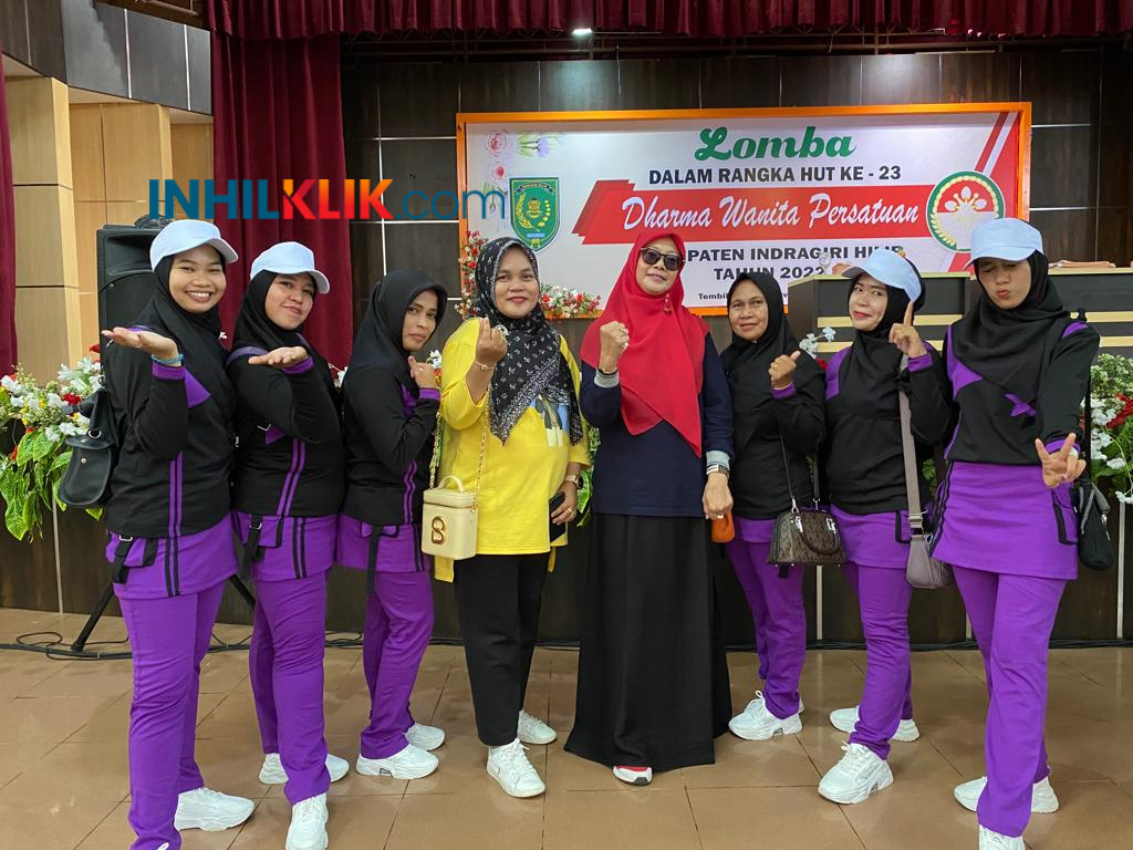 Tim Diskop dan UKM Inhil Ikuti Berbagai Lomba Sempena HUT DWP