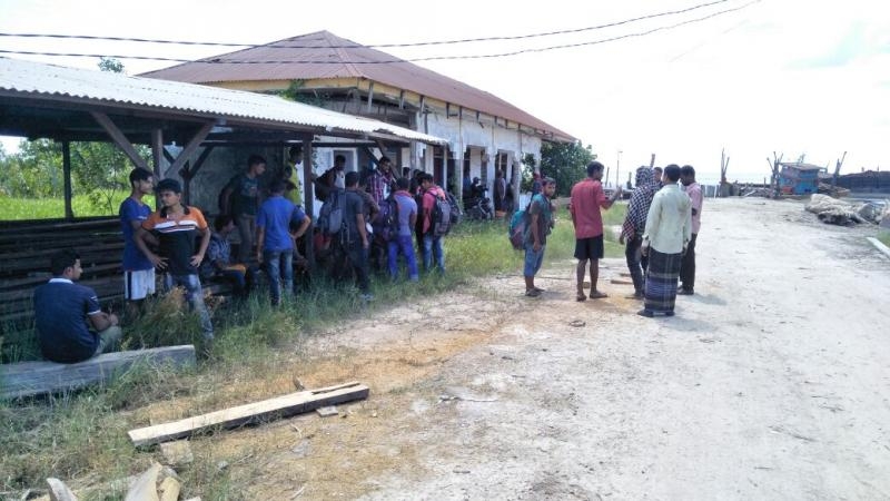 Kapolres Lidik Tekong Pembawa 42 Imigran WN Banglades