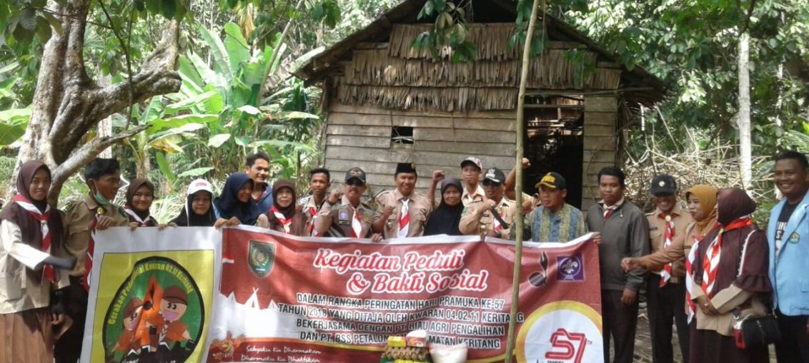 Kwaran Keritang Laksanakan Kegiatan Peduli Dan Bhakti Sosial