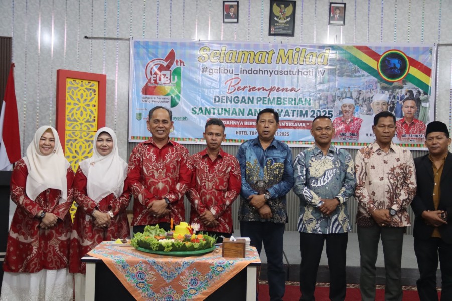 Bupati Inhil Hadiri Milad ke-4 GELIBU, Tegaskan Dukungan terhadap Gerakan Sosial