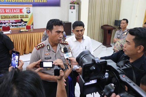 Dalam Sehari Polres Inhil Berhasil Bekuk 6 Orang Pencandu Narkoba