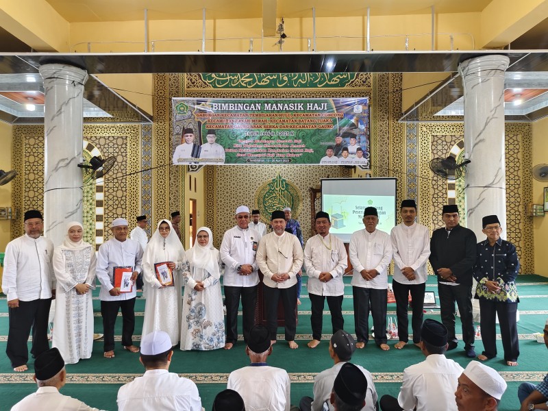 Staf Ahli Bupati H. Muamar Ghadafi Hadiri Bimbingan Manasik Haji