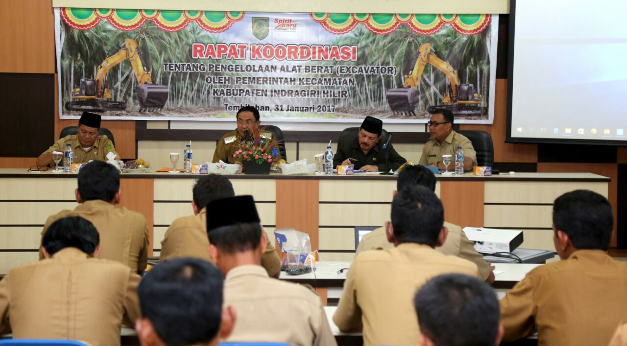 Bantuan Ekskavator Diharpakan Tuntaskan Masalah Perkebunan di Inhil