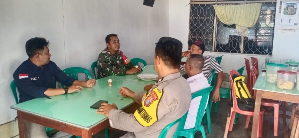 Babinsa 05/GAS Sertu Guntur Laksanakan Komsos Bersama Warga Binaan